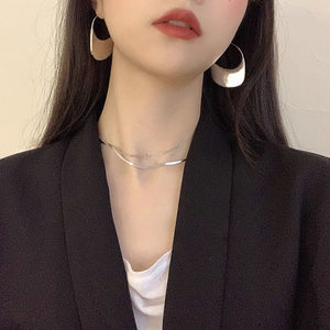 Minimalist Cool All-match Earrings Plated